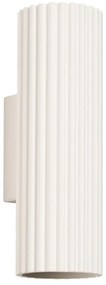Kinkiet KARBON 20 beżowy ryflowany SOLLUX  LIGHTING