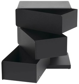 Czarna metalowa komoda 37x54,5 cm Joey – Spinder Design