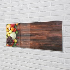 Panel nad Blat Kuchenny Kolorowy Zestaw Warzywny