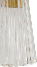 Szklany kinkiet w kolorze złota Prague – Mauro Ferretti