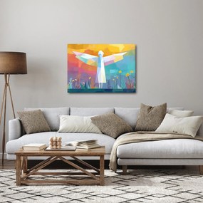Obraz - Strażnik kwiatów (70x50 cm)