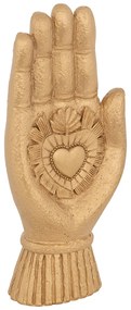 Figurka dłoń z sercem AMIRA, 16,5 cm
