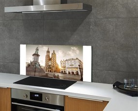 Szkło do Kuchni na Ścianę Krakowski Pomnik i Bazylika