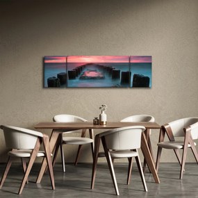 Obraz - Skały w morzu (170x50 cm)