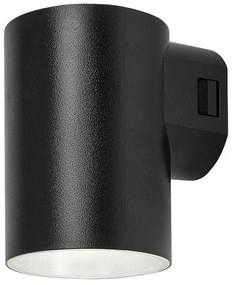 Rabalux 77154 zewnętrzna oprawa ścienna LED Urfa,9W, IP65, czarna, 11,5 cm