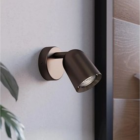 Eglo 901948 - Kinkiet punktowy CAMALDOLI 1xGU10/5W/230V brązowy