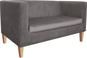 Sofa Monaco : Kolor nogi - Drewno, Kolor tkaniny - Kronos22/Poso22, Typ tkaniny - Kronos/Poso, Wysokość nogi - 20 cm