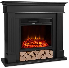 Klarstein LasPilas 1800W 108cm Kominek Elektryczny Dekoracyjny Czarny