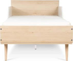 Łóżko młodzieżowe Sofie 180x80, kolor buk/biały