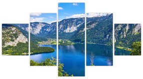 Obraz - Hallstätter See, Hallstatt, Austria (125x70 cm)