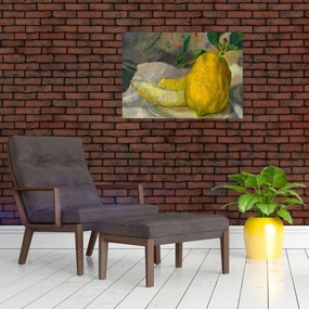 Obraz - French 19th Century, Melon and Lemon, reprodukcje (70x50 cm)