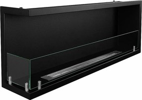 Biokominek narożny do zabudowy, biokominek narożny 120x45 SUTRI 120 SX