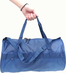 Torba podróżna ACTIVE SPORT 44x25 cm składana - różne kolory Kolor: Niebieski