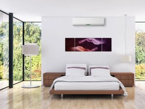Obraz dłoni (170x50 cm)