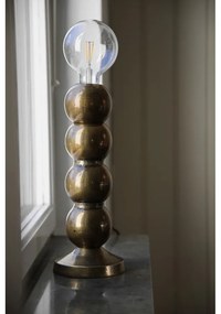 Lampa stołowa w kolorze złota (wysokość 33 cm) Gong – Markslöjd