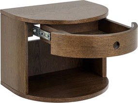 Szafka nocna w dekorze dębu w ciemnym naturalnym kolorze Paron – Actona