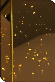 Lampion metalowy z oświetleniem LED