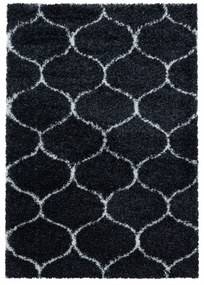 Dywan shaggy Salsa koniczyna antracyt 80 cm x 150 cm