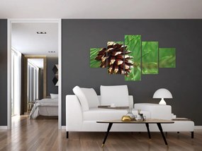 Obraz szyszki (125x70 cm)