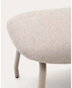 Beżowy puf Belina – Kave Home