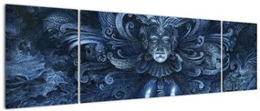Obraz - Ciemny barok (170x50 cm)