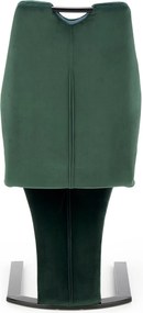 Krzesło velvet na jednej nodze K442