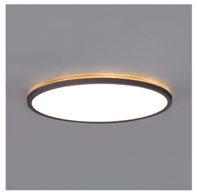 LED lampa łazienkowa NIVERA LED/18W/230V IP54 Ø30 cm czarna + DO
