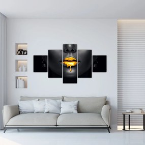 Obraz - Usta kobiety (125x70 cm)