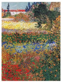 Reprodukcja obrazu Vincenta van Gogha Flower Garden – Fedkolor, 45x60 cm