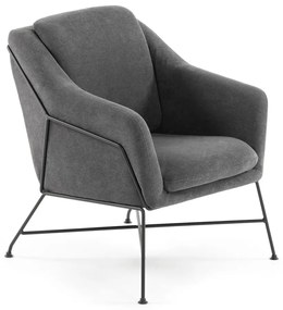 Szary fotel Brida – Kave Home