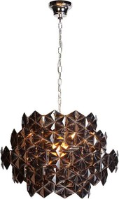 ByRydens 4202350-6513 - Żyrandol na łańcuchu MONARQUE MINI 3xE14/8W/230V czarny