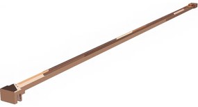 Mexen wspornik prosty do ścianki prysznicowej 6-8 mm, różowe złoto - 800-01-60