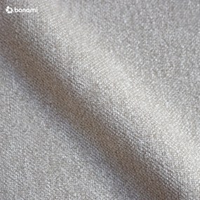 Beżowe tapicerowane łóżko dwuosobowe ze schowkiem i stelażem 180x200 cm Myra Bold – Bonami Selection