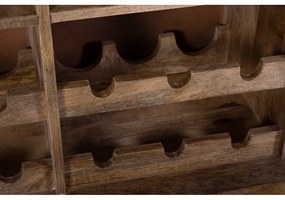 Szafka na wino z litego drewna mango liczba butelek 12, 74x122x46 cm Bombay – Interia Home &amp; Living