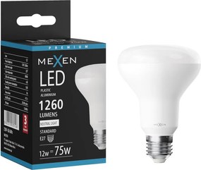 Mexen Nova żarówka LED E27, R80, 12W, Neutralna - 4000K, 1260 lm - L105-E27-1240-01