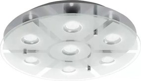 Eglo 75343 - LED ściemnialna lampa sufitowa CABO-SD 7xGU10/5W/230V śr. 46 cm matowy chrom