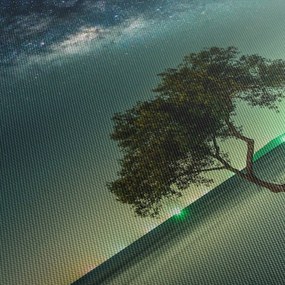 Obraz nocnego nieba (125x70 cm)