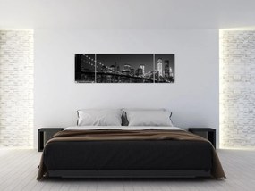 Obraz mostu Brooklyn Bridge w Nowym Jorku (170x50 cm)