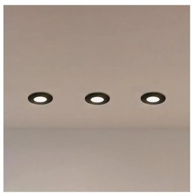 Eglo 900744-ZESTAW 3x LED Łazienkowa oprawa wpuszczana PINEDA LED/4,9W/230V IP44