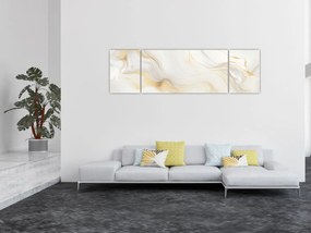 Obraz - Abstrakcja z dekoracją (170x50 cm)