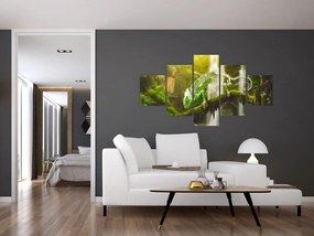 Obraz jaszczurki (125x70 cm)