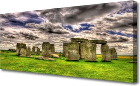 Fotoobraz na płótnie Tajemniczy Krąg Stonehenge