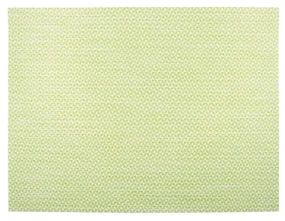Jasnozielona mata stołowa Tiseco Home Studio Melange Triangle, 30x45 cm