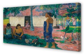 Obraz na płótnie No te aha oe riri (Dlaczego jesteś zły?) - Paul Gauguin