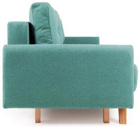 Turkusowa sofa rozkładana Bonami Selection Pop