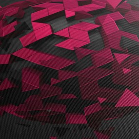 Obraz abstrakcji 3D (125x70 cm)