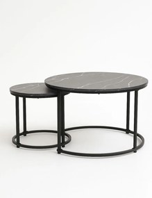 Zestaw 2 stolików Renty Center