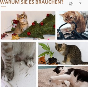 PawHut drapak dla kota drapak do ostrzenia pazurów drzewko do wspinania zabawka tunel