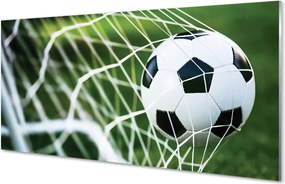 Szkło do Kuchni na Ścianę Piłka w Świetle Bramki