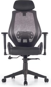 Ergonomiczny fotel obrotowy Hasel, zgodny z normą BHP